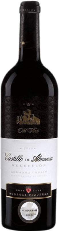 15,95 € Envoi gratuit | Vin Rouge Piqueras Castillo de Almansa Sélection Crianza D.O. Almansa Castilla la Mancha y Madrid Espagne Bouteille 75 cl
