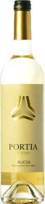 6,95 € Envío gratis | Vino Blanco Portia Joven D.O. Rueda Castilla y León España Verdejo 75 cl