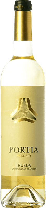 9,95 € Free Shipping | White wine Portia Young D.O. Rueda Castilla y León Spain Verdejo Bottle 75 cl