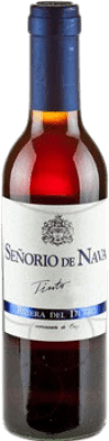 4,95 € Kostenloser Versand | Rotwein Señorío de Nava Jung D.O. Ribera del Duero Kastilien und León Spanien Tempranillo Halbe Flasche 37 cl