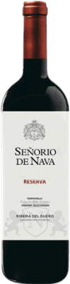 19,95 € Free Shipping | Red wine Señorío de Nava Reserve D.O. Ribera del Duero Castilla y León Spain Tempranillo Bottle 75 cl