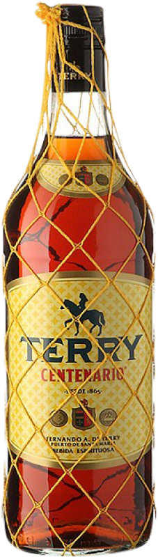 24,95 € 送料無料 | ブランデー Terry Centenario スペイン 特別なボトル 2 L