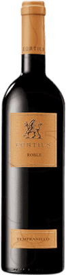 6,95 € Бесплатная доставка | Красное вино Valcarlos Fortius Дуб D.O. Navarra Наварра Испания Tempranillo бутылка 75 cl