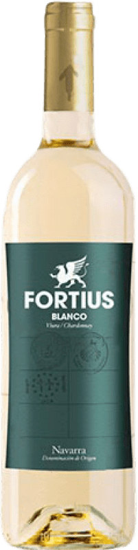 6,95 € Free Shipping | White Wine Valcarlos Fortius Young D.O. Navarra Navarre Spain Macabeo, Chardonnay 75 cl