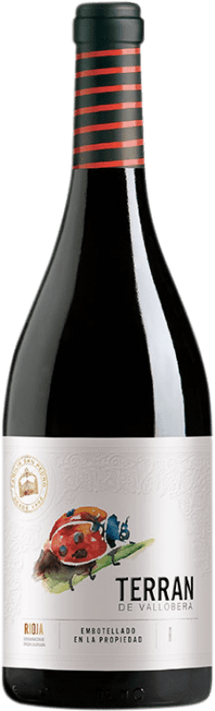 39,95 € Envío gratis | Vino tinto Vallobera Terran Crianza D.O.Ca. Rioja La Rioja España Tempranillo Botella 75 cl
