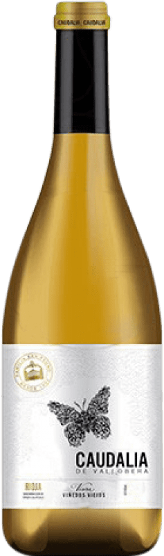 16,95 € Envoi gratuit | Vin Blanc Vallobera Caudalia Jeune D.O.Ca. Rioja La Rioja Espagne Macabeo — Macabeu Bouteille 75 cl