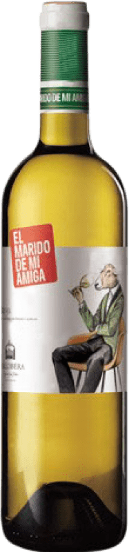 13,95 € Free Shipping | White wine Vallobera El Marido de mi Amiga Young D.O.Ca. Rioja The Rioja Spain Tempranillo, Malvasía, Sauvignon White Magnum Bottle 1,5 L