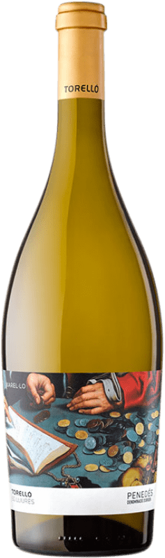 16,95 € Free Shipping | White wine Torelló 50 Lliures D.O. Penedès Catalonia Spain Xarel·lo Bottle 75 cl