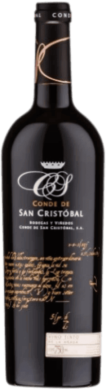 56,95 € Free Shipping | Red wine Conde de San Cristóbal Raices D.O. Ribera del Duero Castilla y León Spain Tempranillo, Merlot, Cabernet Sauvignon Magnum Bottle 1,5 L