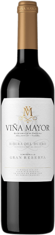 49,95 € Spedizione Gratuita | Vino Rosso Viña Mayor Gran Riserva D.O. Ribera del Duero Castilla y León Spagna 75 cl