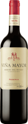 19,95 € Spedizione Gratuita | Vino rosso Viña Mayor Riserva D.O. Ribera del Duero Castilla y León Spagna Bottiglia 75 cl