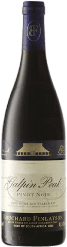 48,95 € Free Shipping | Red wine Bouchard Finlayson Galpin Peak South Africa Pinot Black Bottle 75 cl