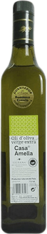 14,95 € Spedizione Gratuita | Olio d'Oliva Amella Spagna Bottiglia 75 cl
