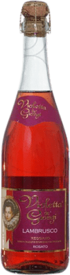 6,95 € 送料無料 | ロゼのスパークリングワイン Dei Giorgi Violetta Dulce — 甘口 D.O.C. Lambrusco di Sorbara イタリア Lambrusco — ランブルスコ 75 cl