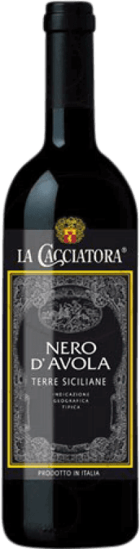5,95 € Envío gratis | Vino Tinto Caldirola La Cacciatora Crianza D.O.C.G. Chianti Italia Nero d'Avola 75 cl