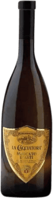 8,95 € Kostenloser Versand | Weißer Sekt Caldirola La Cacciatora D.O.C.G. Moscato d'Asti Italien Muscat Flasche 75 cl