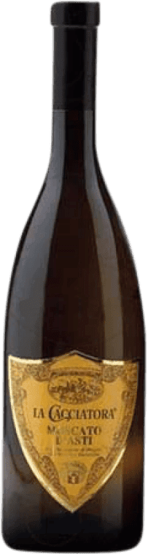 8,95 € Envio grátis | Espumante branco Caldirola La Cacciatora D.O.C.G. Moscato d'Asti Itália Mascate Garrafa 75 cl