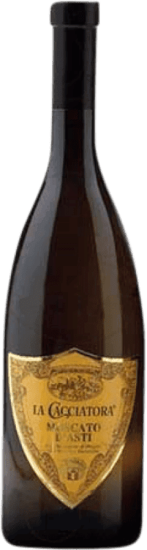 9,95 € Envio grátis | Espumante Branco Caldirola La Cacciatora D.O.C.G. Moscato d'Asti Itália Moscato 75 cl