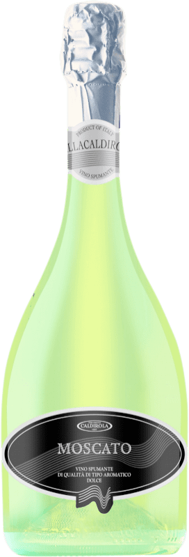 6,95 € Envío gratis | Espumoso Blanco Caldirola Galla Dulce D.O.C. Italia Italia Moscato 75 cl