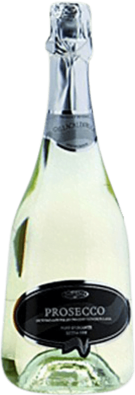 10,95 € Envoi gratuit | Vin Mousseux Blanc Caldirola Galla Extra -Sec D.O.C. Prosecco Italie Glera Bouteille 75 cl