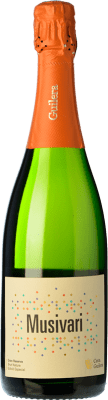 29,95 € 送料無料 | 白スパークリングワイン Guilera Musivari ブルットの自然 グランド・リザーブ D.O. Cava カタロニア スペイン Macabeo, Xarel·lo, Parellada ボトル 75 cl