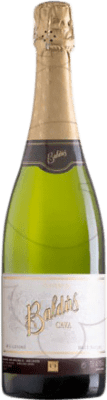 8,95 € Envoi gratuit | Vin Mousseux Blanc Jane Santacana Baldus Brut Nature Réserve D.O. Cava Catalogne Espagne Macabeo — Macabeu, Xarel·lo, Parellada 75 cl