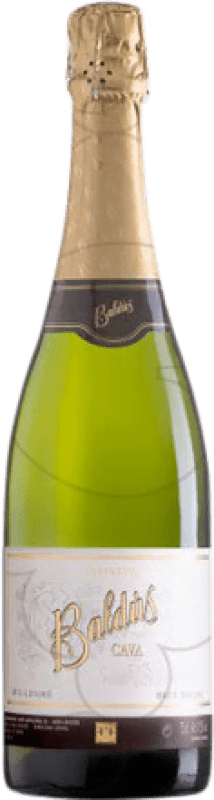 8,95 € 免费送货 | 白起泡酒 Jane Santacana Baldus Brut Nature 预订 D.O. Cava 加泰罗尼亚 西班牙 Macabeo, Xarel·lo, Parellada 瓶子 75 cl