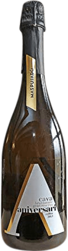 15,95 € Envío gratis | Espumoso Blanco Maspujado Brut Nature Edición Especial Aniversario Gran Reserva D.O. Cava Cataluña España Macabeo, Xarel·lo, Chardonnay, Parellada 75 cl