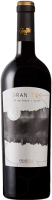 7,95 € 送料無料 | 赤ワイン Hill Gran Toc 高齢者 D.O. Penedès カタロニア スペイン Tempranillo, Merlot ボトル 75 cl