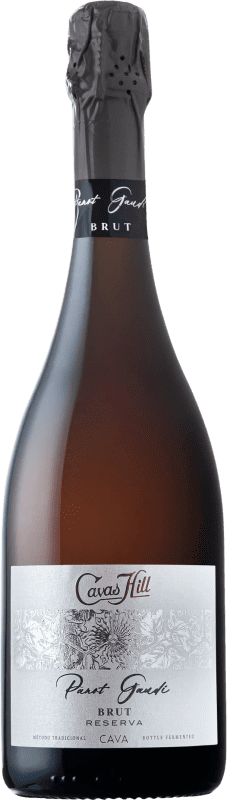 10,95 € Spedizione Gratuita | Spumante bianco Hill Panot Gaudí Cuvée Brut Riserva D.O. Cava Catalogna Spagna Macabeo, Xarel·lo, Chardonnay, Parellada Bottiglia 75 cl