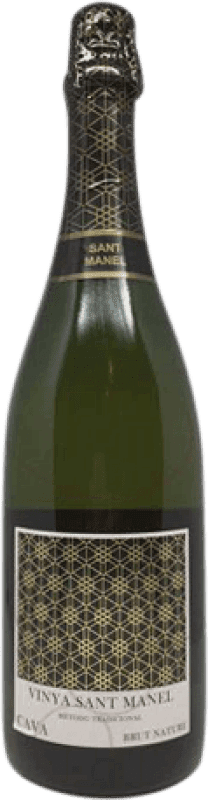 6,95 € Envoi gratuit | Blanc mousseux Hill Vinya Sant Manel Brut Nature Jeune D.O. Cava Catalogne Espagne Macabeo, Xarel·lo, Parellada Bouteille 75 cl