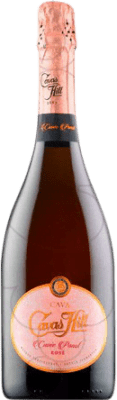 12,95 € 免费送货 | 玫瑰气泡酒 Hill Cuvée Panot 香槟 年轻的 D.O. Cava 加泰罗尼亚 西班牙 Grenache, Macabeo, Xarel·lo, Chardonnay 瓶子 75 cl