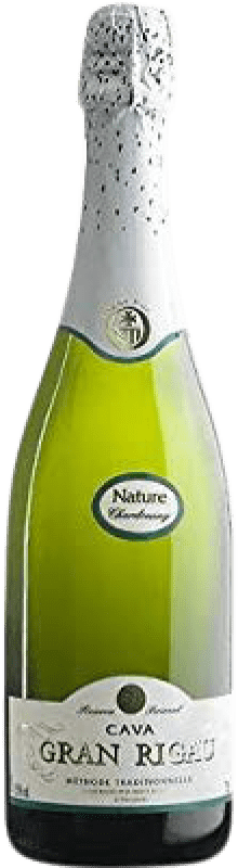 13,95 € Envoi gratuit | Vin Mousseux Blanc Caves Freixa Rigau Brut Nature Grande Réserve D.O. Cava Catalogne Espagne Chardonnay 75 cl