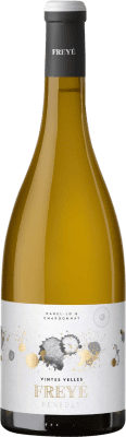 12,95 € Free Shipping | White wine Vallformosa Masía Freyé Young D.O. Penedès Catalonia Spain Xarel·lo, Chardonnay Bottle 75 cl
