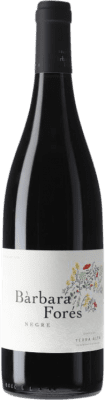 14,95 € Free Shipping | Red wine Celler Barbara Fores Negre Aged D.O. Terra Alta Catalonia Spain Syrah, Grenache, Mazuelo, Carignan Bottle 75 cl