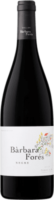 14,95 € Free Shipping | Red wine Celler Barbara Fores Negre Aged D.O. Terra Alta Catalonia Spain Syrah, Grenache, Mazuelo, Carignan Bottle 75 cl