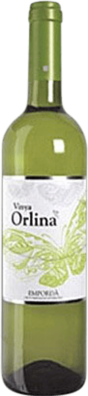 3,95 € Envio grátis | Vinho branco Celler d'Espollá Vinya Orlina Jovem D.O. Empordà Catalunha Espanha Grenache Branca, Mascate, Macabeo, Carignan Branca Garrafa 75 cl