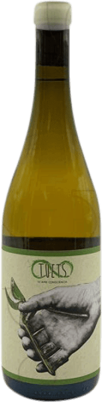 15,95 € Spedizione Gratuita | Vino bianco Celler Tuets Chenin Giovane Catalogna Spagna Chenin Bianco Bottiglia 75 cl