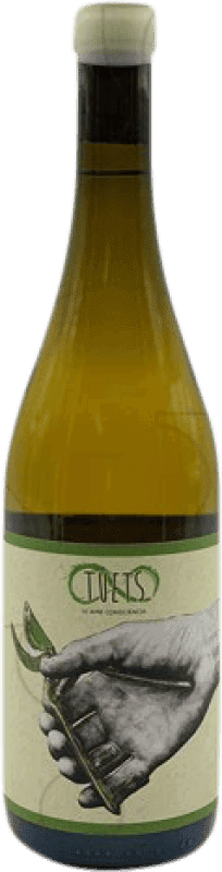 11,95 € Envío gratis | Vino Blanco Celler Tuets Chenin Joven Cataluña España Chenin 75 cl