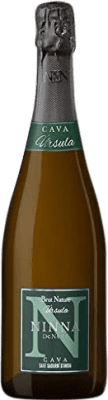 6,95 € Envio grátis | Espumante branco Bellmunt del Priorat Ninna de Nuit Úrsula Brut Nature Jovem D.O. Cava Catalunha Espanha Macabeo, Chardonnay, Parellada Garrafa 75 cl