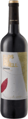4,95 € Бесплатная доставка | Красное вино Cellers Unió Clos del Pinell Negre старения D.O. Terra Alta Каталония Испания Grenache бутылка 75 cl