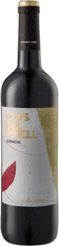 4,95 € Kostenloser Versand | Rotwein Cellers Unió Clos del Pinell Negre Alterung D.O. Terra Alta Katalonien Spanien Grenache Flasche 75 cl