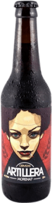 2,95 € Kostenloser Versand | Bier Artillera Morena Spanien Drittelliterflasche 33 cl