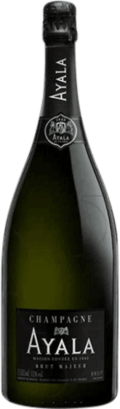 118,95 € Envoi gratuit | Blanc mousseux Maison Ayala Majeur Brut Grande Réserve A.O.C. Champagne France Pinot Noir, Chardonnay, Pinot Meunier Bouteille Magnum 1,5 L