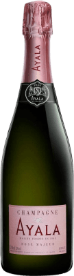 69,95 € 免费送货 | 玫瑰气泡酒 Maison Ayala Rosé Majeur 香槟 大储备 A.O.C. Champagne 法国 Pinot Black, Chardonnay, Pinot Meunier 瓶子 75 cl