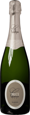 21,95 € Spedizione Gratuita | Spumante bianco Brice Tradition Brut Gran Riserva A.O.C. Champagne Francia Bottiglia 75 cl