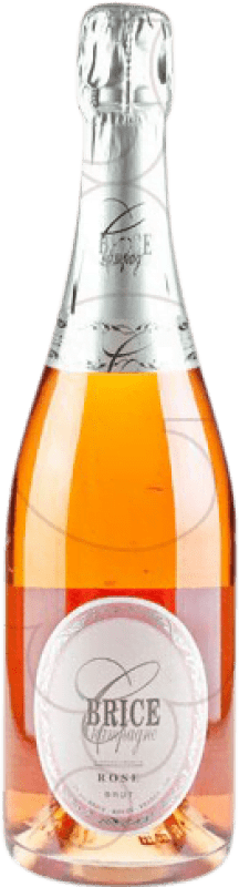 37,95 € Free Shipping | Rosé sparkling Brice Rosé Brut Grand Reserve A.O.C. Champagne France Bottle 75 cl