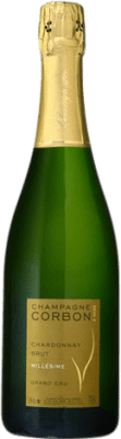 59,95 € Envio grátis | Espumante branco Corbon Cuvée Avize Brut Grande Reserva A.O.C. Champagne França Chardonnay Garrafa 75 cl