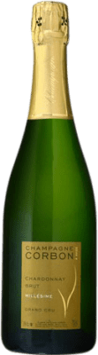 63,95 € Spedizione Gratuita | Spumante bianco Corbon Cuvée Avize Brut Gran Riserva A.O.C. Champagne Francia Chardonnay Bottiglia 75 cl