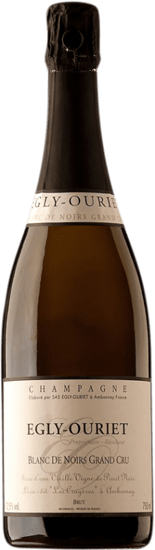 173,95 € Бесплатная доставка | Белое игристое Egly-Ouriet Blanc de Noirs Grand Cru брют Гранд Резерв A.O.C. Champagne Франция Pinot Black бутылка 75 cl